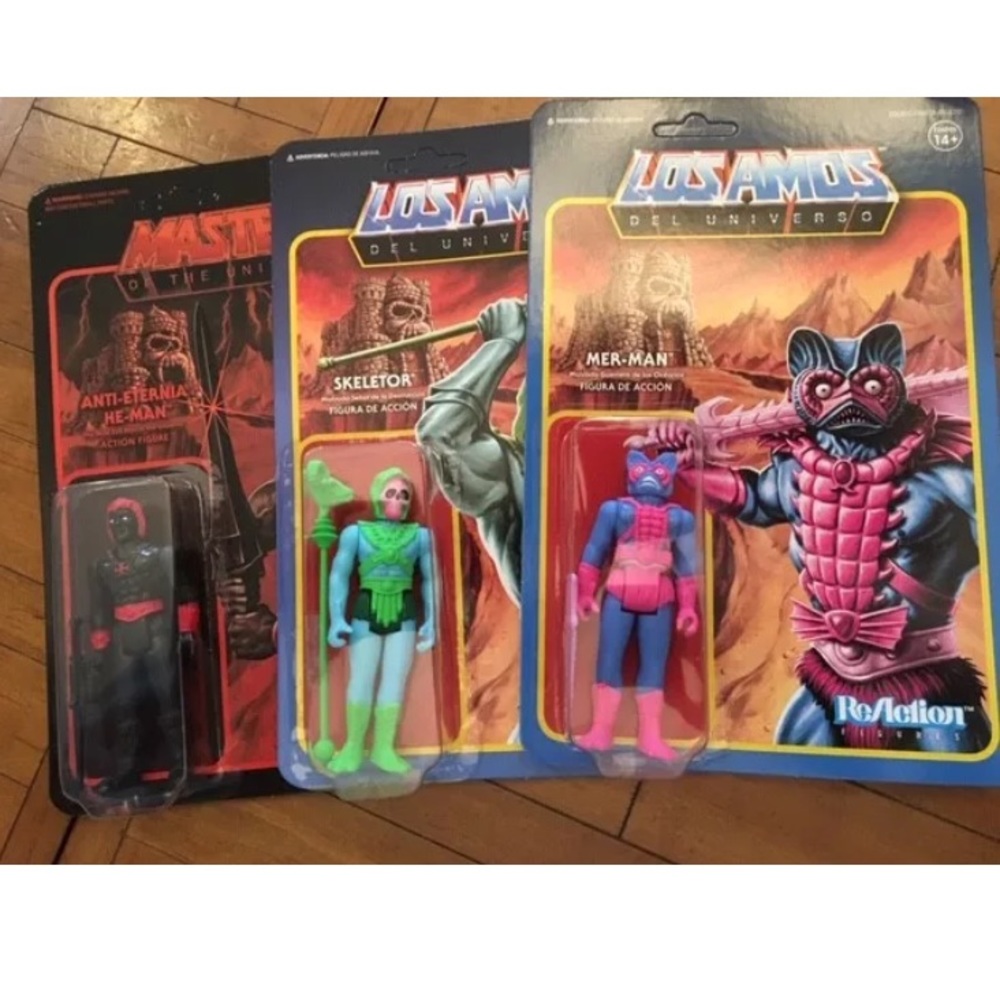 3 pcs pack master of universes
